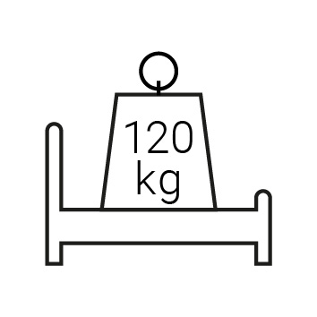 Nosnost roštu až 120 kg