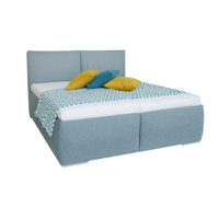 OKTAVIA čalúnená posteľ s úložným priestorom - látka EV13