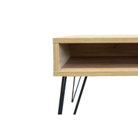 FERGUS jednoduchý, ale přitom moderní konferenční stolek v industriálním stylu